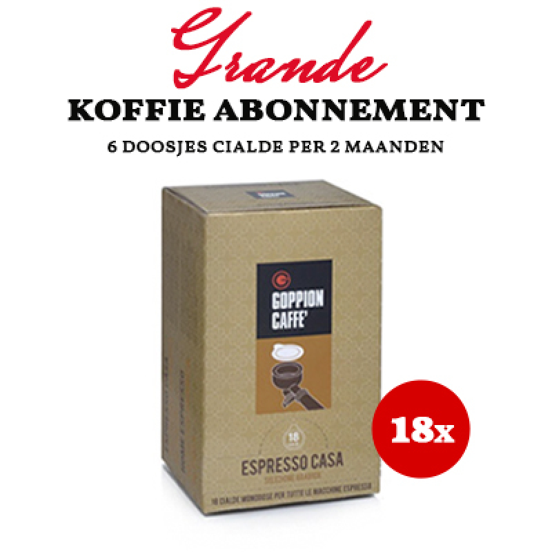 Koffie-abonnement Grande 